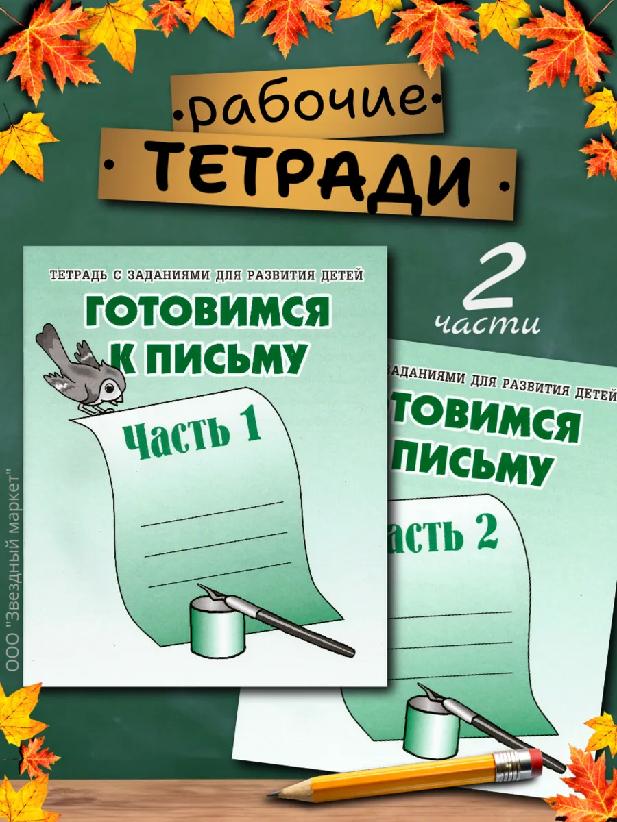 Готовимся к письму. Рабочие тетради