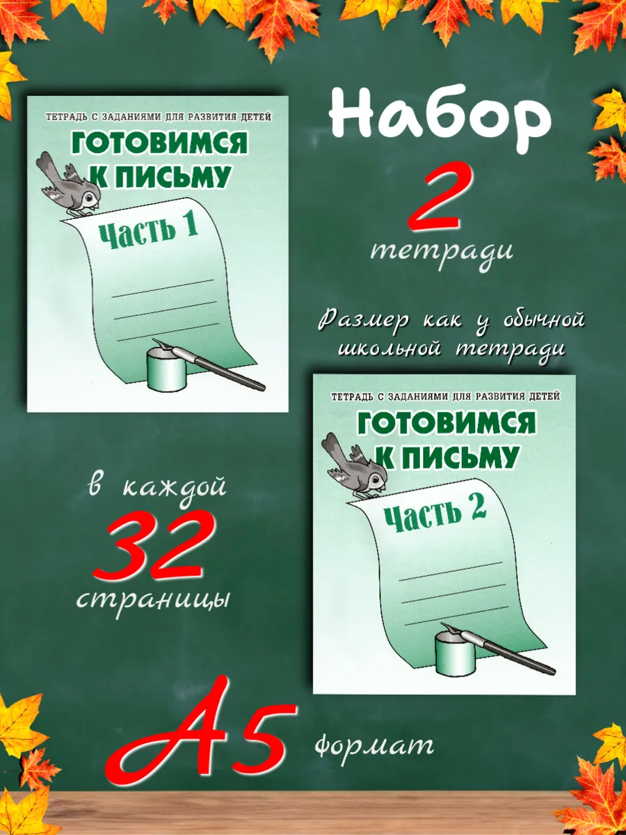 Готовимся к письму. Рабочие тетради