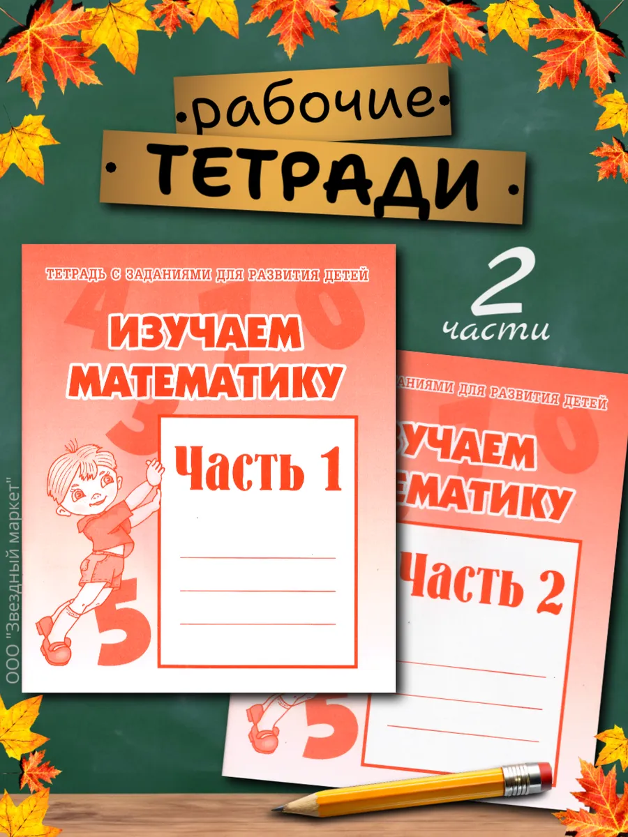 Изучаем математику. Рабочие тетради