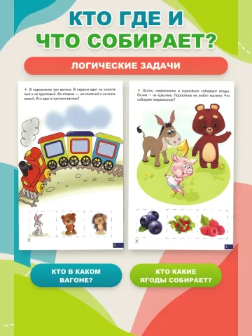 Логопедические карточки Логические задачи