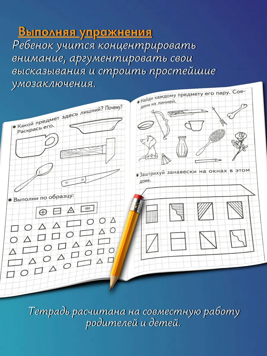 Развиваем внимание и логическое мышление Рабочая тетрадь